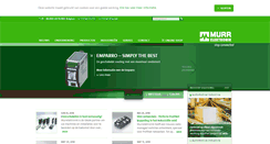 Desktop Screenshot of murrelektronik.be